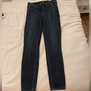Paige skinny jeans, size 27
